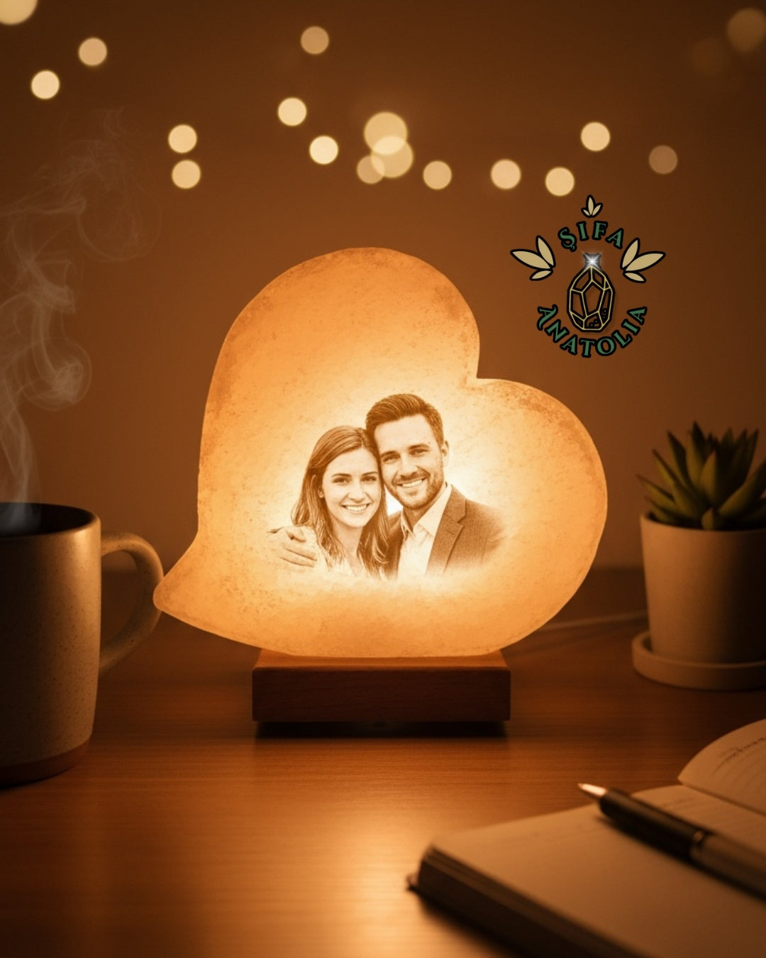 Kalp Modeli - Çankırı Kaya Tuzu