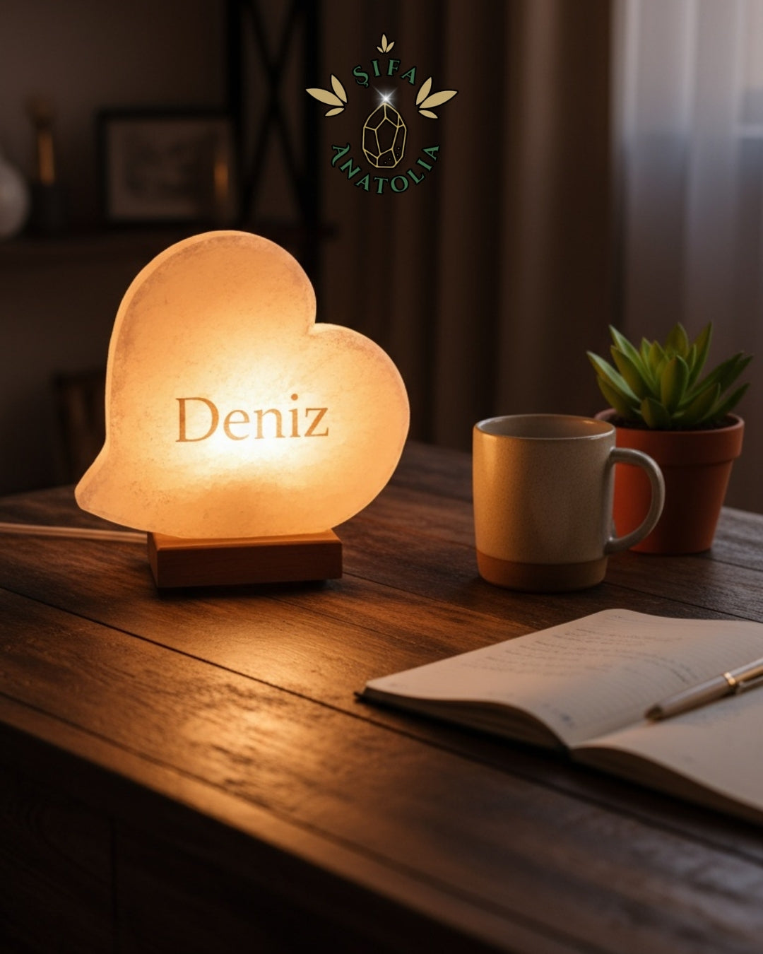 Kalp Modeli - Çankırı Kaya Tuzu